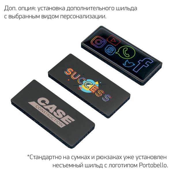 Рюкзак Migliores с USB разъемом, серый/бирюза