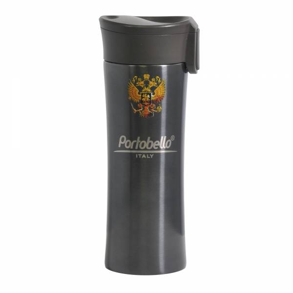 Термокружка вакуумная герметичная, Baleo, 450 ml, матовое покрытие, синяя