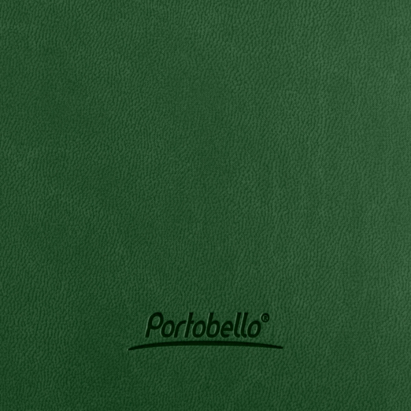 Блокнот Portobello Notebook Trend, Latte new slim, зеленый/лимонный