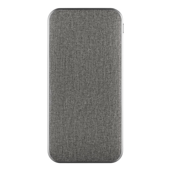 Внешний аккумулятор, Tweed PB, 10000 mah, серый, подарочная упаковка с блистером