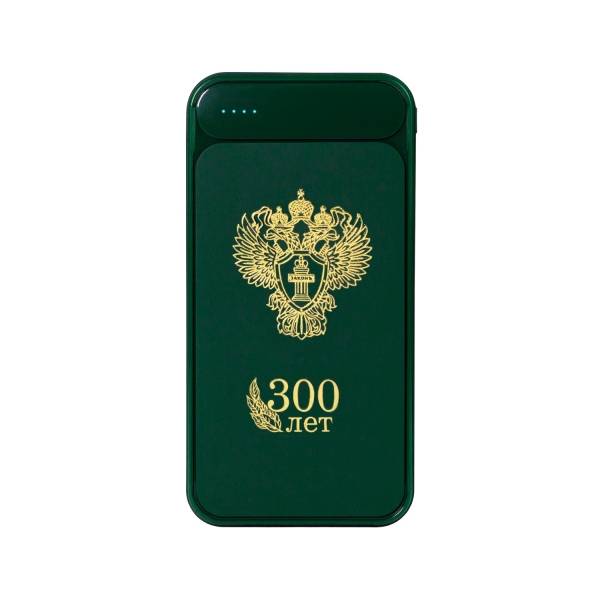 Внешний аккумулятор с подсветкой, Starlight Plus PB, 10000 mAh, зеленый