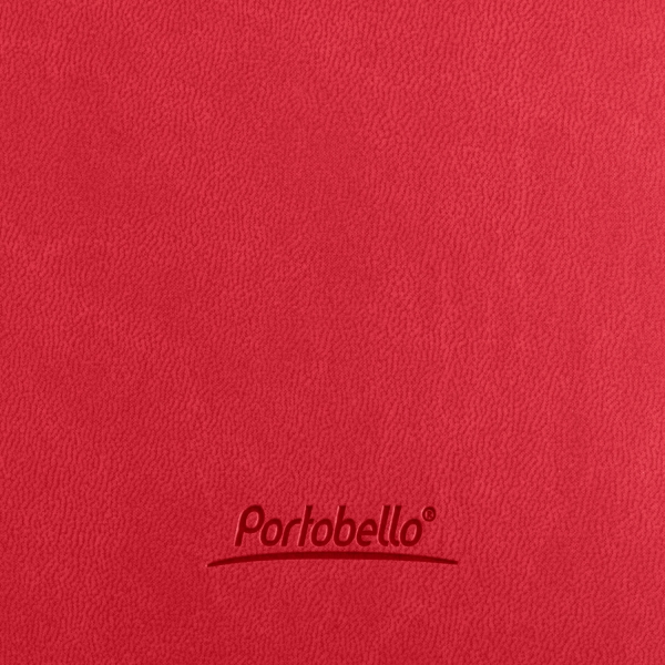 Блокнот Portobello Notebook Trend, Latte new slim, красный/бежевый