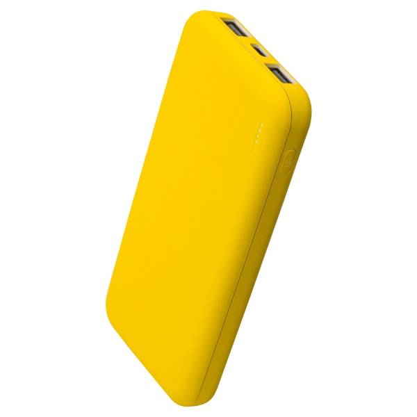 Внешний аккумулятор с подсветкой, Luce, Lemoni, 10000 mAh, желтый