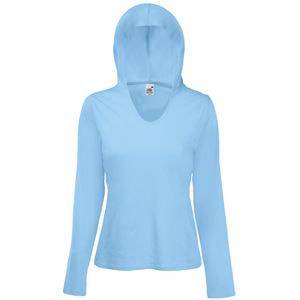 Футболка "Lady-Fit Lightweight Hooded T"