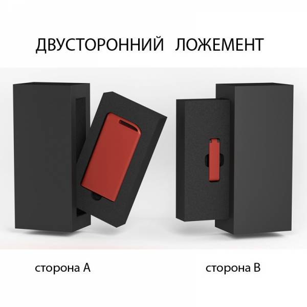 Набор зарядное устройство "Theta" 4000 mAh + флеш-карта "Case" 8Гб  в футляре, покрытие soft touch