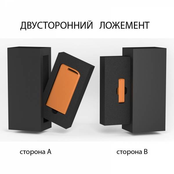 Набор зарядное устройство "Theta" 4000 mAh + флеш-карта "Case" 8Гб  в футляре, покрытие soft touch