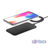 Настольное беспроводное зарядное устройство "Slim SOFTTOUCH"