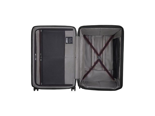 Чемодан VICTORINOX Spectra™ 3.0 Exp. Large Case, чёрный, поликарбонат Sorplas™, 51x32x75 см, 103 л