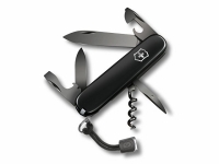 Нож перочинный VICTORINOX Spartan PS, 91 мм, 13 функций, чёрный, со шнурком в комплекте