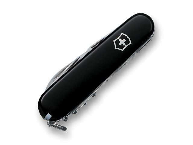 Нож перочинный VICTORINOX Spartan, 91 мм, 12 функций, чёрный