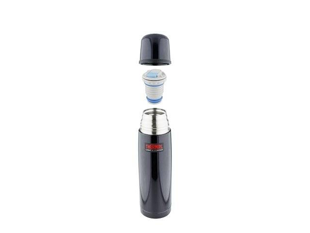 Термос из нерж. стали тм THERMOS FBB-750BC Midnight Blue 0.75L, голубой