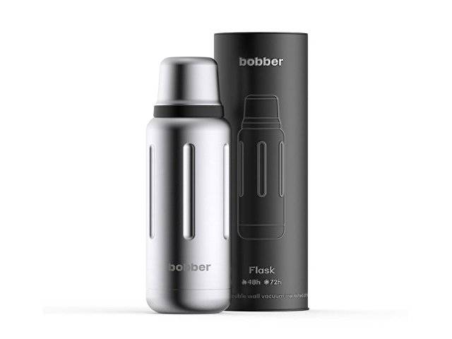 Термос для напитков, вакуумный, бытовой, тм "bobber". Объем 1 литр. Артикул Flask-1000 Matte