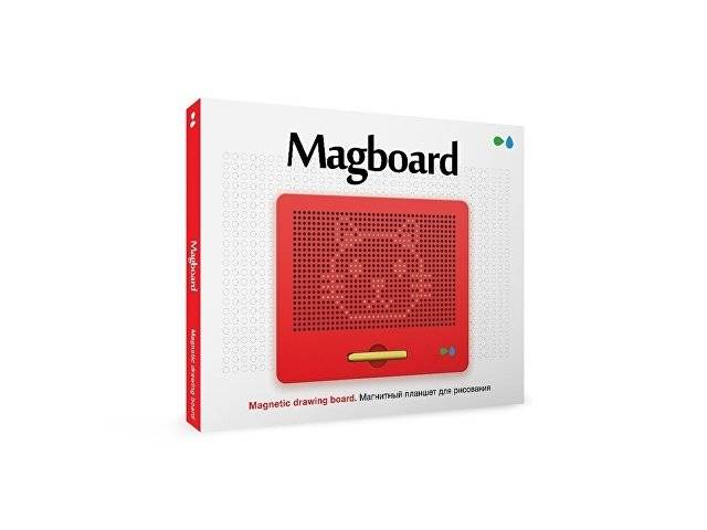 Магнитный планшет для рисования Magboard, красный