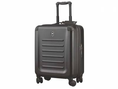 Чемодан VICTORINOX Spectra™ 2.0, чёрный, поликарбонат Bayer, 42x24x55 см, 42 л