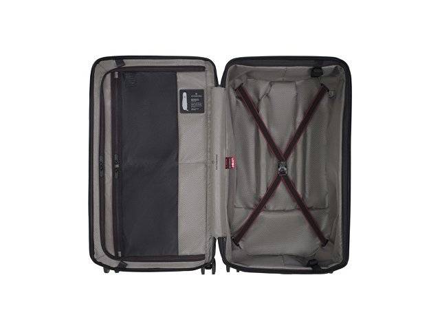 Чемодан VICTORINOX Spectra™ 3.0 Trunk Large Case, чёрный, поликарбонат Sorplas™, 42x36x76 см, 99 л