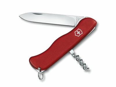 Нож перочинный VICTORINOX Alpineer, 111 мм, 5 функций, с фиксатором лезвия, красный