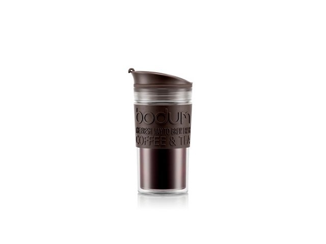 TRAVEL MUG 350. travel mug 350ml, темно-каштановый