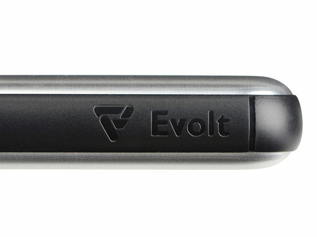 Внешний аккумулятор Forge, Evolt, металл, 10000mah, белый