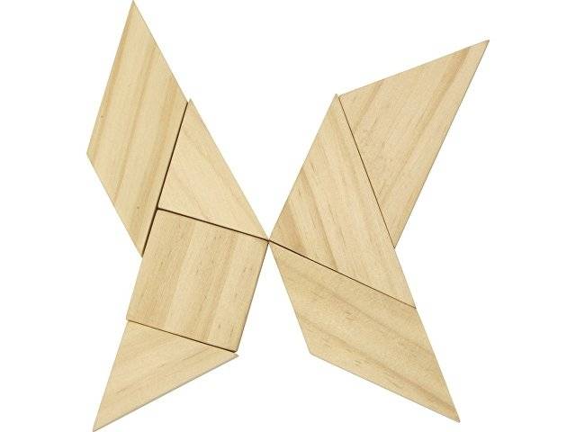 Деревянная головоломка в коробке "Tangram"