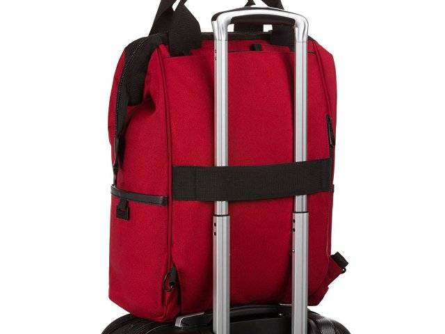 Рюкзак SWISSGEAR 16,5" Doctor Bags, красный/черный, полиэстер 900D/ПВХ, 29 x 17 x 41 см, 20 л