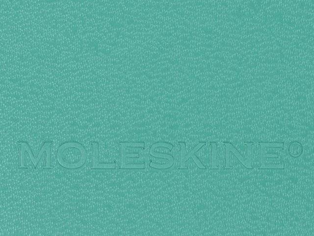 Записная книжка Moleskine Classic (в линейку) в твердой обложке, Large (13х21см), морская волна