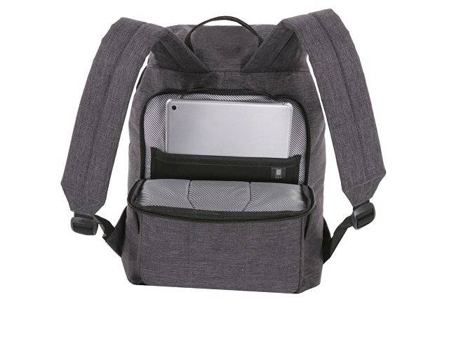 Рюкзак SWISSGEAR 13'', ткань Grey Heather/ полиэстер 600D PU , 29х13х40 см, 15 л, серый