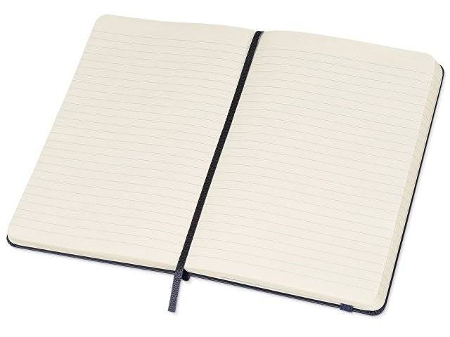 Записная книжка Moleskine Classic (в линейку) в твердой обложке, Medium (11,5x18 см), синий