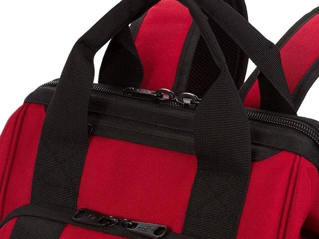 Рюкзак SWISSGEAR 16,5" Doctor Bags, красный/черный, полиэстер 900D/ПВХ, 29 x 17 x 41 см, 20 л