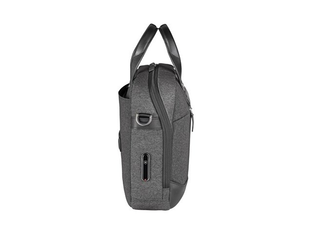 Портфель VICTORINOX Architecture Urban2 15" Briefcase 15'', серый, полиэстер/кожа, 42x13x31 см, 16 л