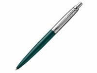 Ручка шариковая «Parker Jotter XL Matte Green CT», зеленый/серебристый