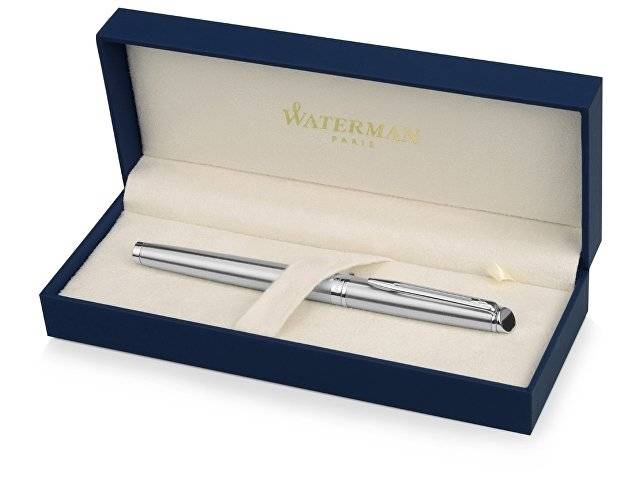 Ручка роллер Waterman «Hemisphere Stainless Steel CT F», серебристый