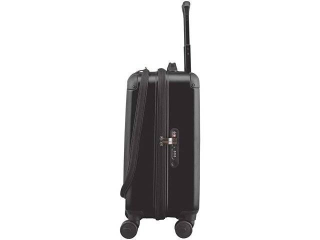 Чемодан VICTORINOX Spectra™ Dual-Access 2.0, чёрный, поликарбонат Bayer, 42x25x55 см, 37 л