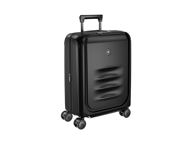 Чемодан VICTORINOX Spectra™ 3.0 Global Carry-On, чёрный, поликарбонат Sorplas™, 40x20x55 см, 39 л