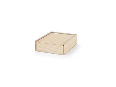 Деревянная коробка BOXIE WOOD S, натуральный темный