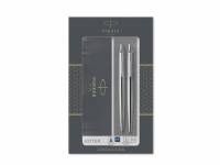 Набор «Parker Jotter Core Stainless Steel CT» ручка шариковая, карандаш механический