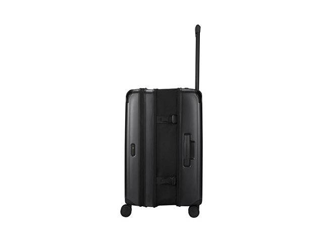 Чемодан VICTORINOX Spectra™ 3.0 Exp. Medium Case, чёрный, поликарбонат Sorplas™, 46x30x69 см, 81 л