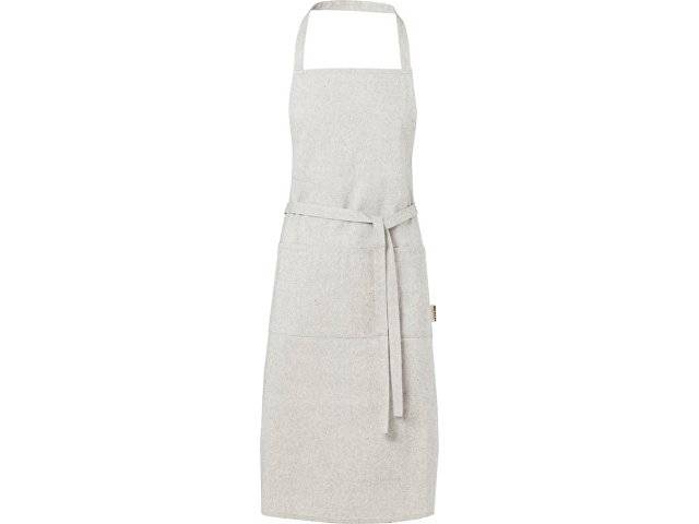 Pheebs 200 g/m² recycled cotton apron, серый яркий