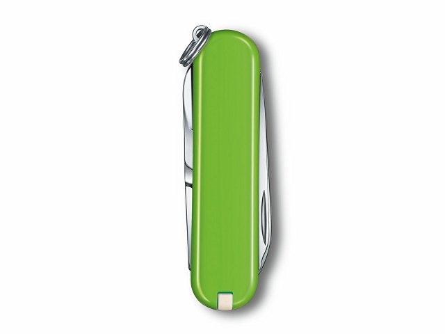 Нож-брелок VICTORINOX Classic SD Colors "Smashed Avocado", 58 мм, 7 функций, салатовый