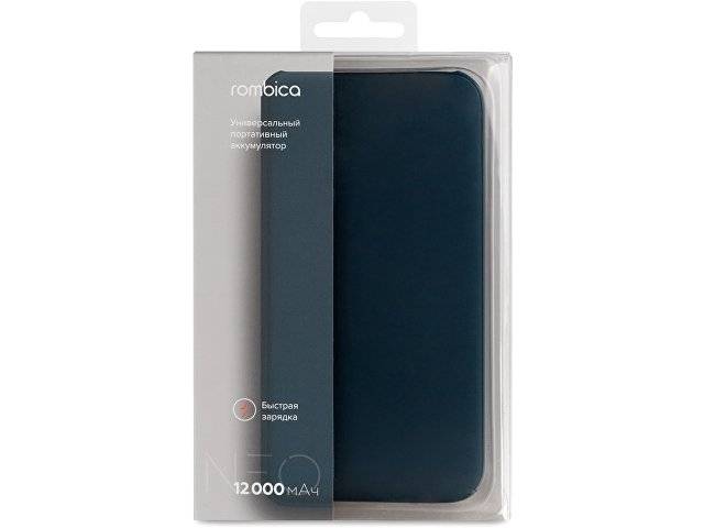 Внешний аккумулятор Rombica NEO NS120N Quick, 12000 mAh, темно-синий