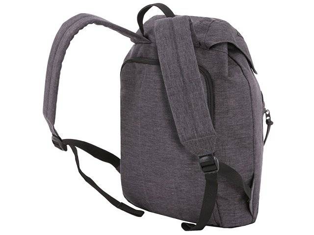 Рюкзак SWISSGEAR 13'', ткань Grey Heather/ полиэстер 600D PU , 29х13х40 см, 15 л, серый