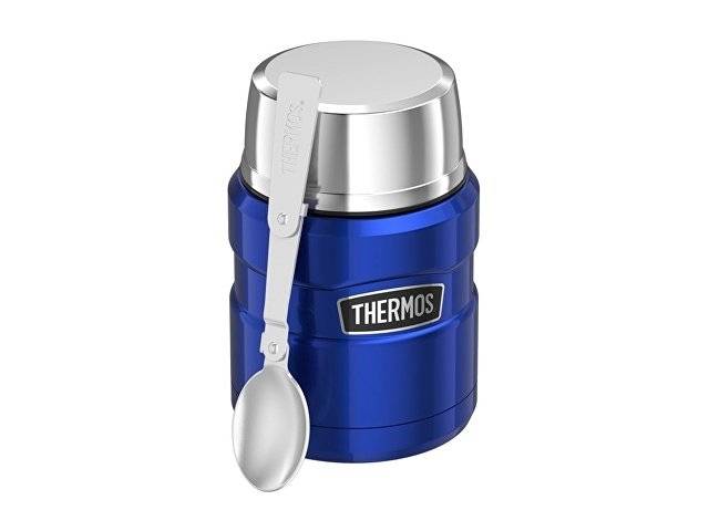 Термос из нерж. стали тм THERMOS SK3020-BL Food Jar 0.710L, синий