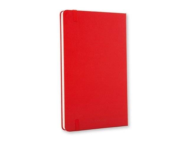 Записная книжка Moleskine Classic (в клетку) в твердой обложке, Large (13х21см), красный