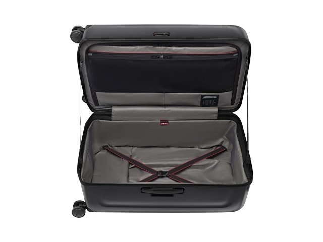 Чемодан VICTORINOX Spectra™ 3.0 Trunk Large Case, чёрный, поликарбонат Sorplas™, 42x36x76 см, 99 л