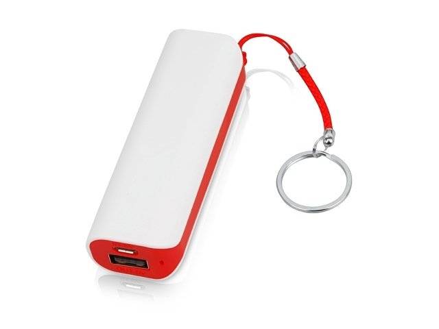 Портативное зарядное устройство (power bank) Basis, 2000 mAh, красный