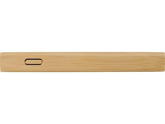 Внешний беспроводной аккумулятор из бамбука "Bamboo Air", 10000 mAh