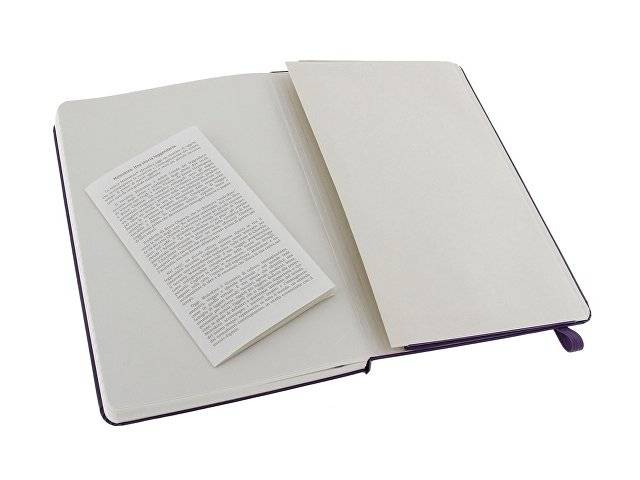 Записная книжка Moleskine Classic (в линейку) в твердой обложке, Large (13х21см), фиолетовый