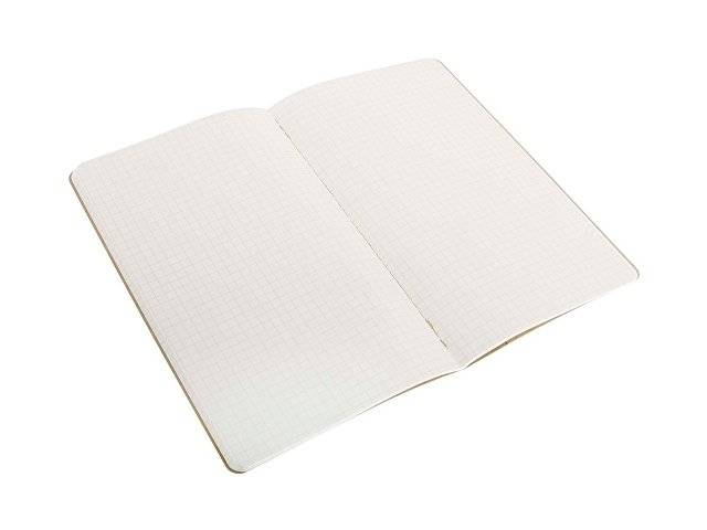 Записная книжка Moleskine Cahier (в клетку, 3 шт.), Large (13х21см), бежевый