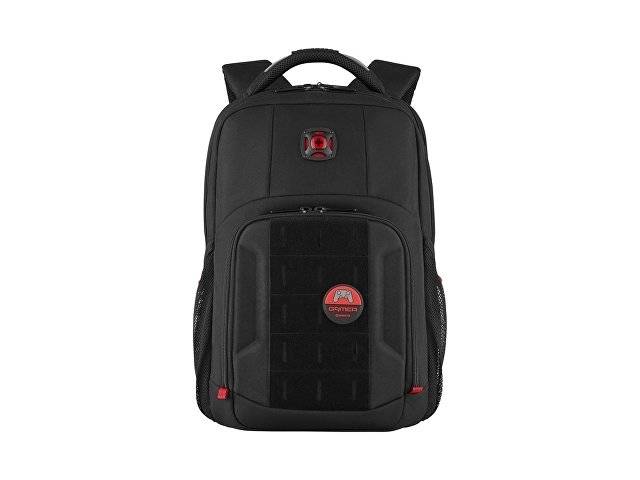 Рюкзак WENGER PlayerMode 15.6”, чёрный, 100% полиэстер, 30х23х46 см, 20 л