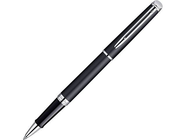 Ручка роллер Waterman «Hemisphere Matt Black CT F», черный матовый/серебристый