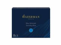 Чернила в картридже Waterman Ink cartridge Standard Blue (в упаковке 8 картриджей)